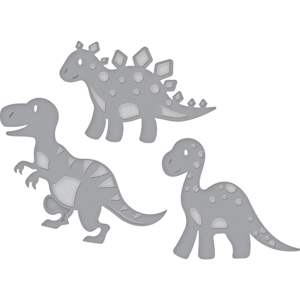 Shapeabilities Dinosaurs Dies / Suajes de Corte de Dinosaurios Descontinuado Spellbinders