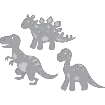 Shapeabilities Dinosaurs Dies / Suajes de Corte de Dinosaurios Descontinuado Spellbinders