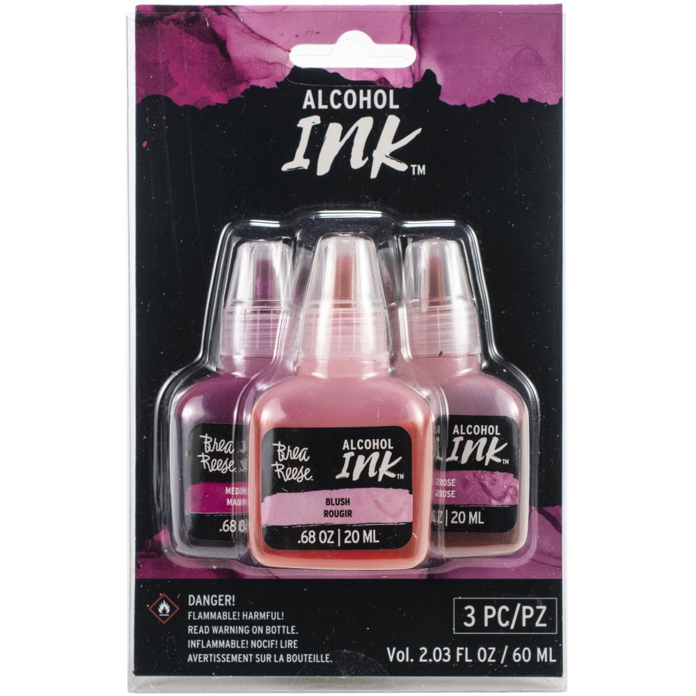 Brea Reese Alcohol Inks 3 Pk / 3 Tintas al Alcohol Set 9 Descontinuado Brea Reese