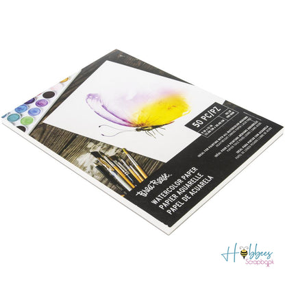 Watercolor Paper Pad 9 x 12" / Block Papel Acuarela Descontinuado Brea Reese
