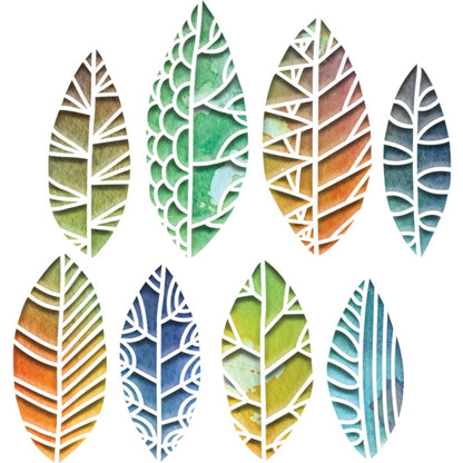 Thinlits Dies By Tim Holtz Cut-Out Leaves / Suajes de Hojas Descontinuado Sizzix