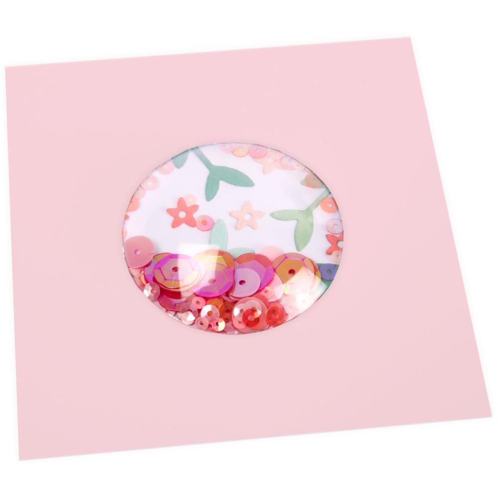 Shaker Domes Circle 2" / Domos 3D de 5cm Adornos / Embellishments Sizzix