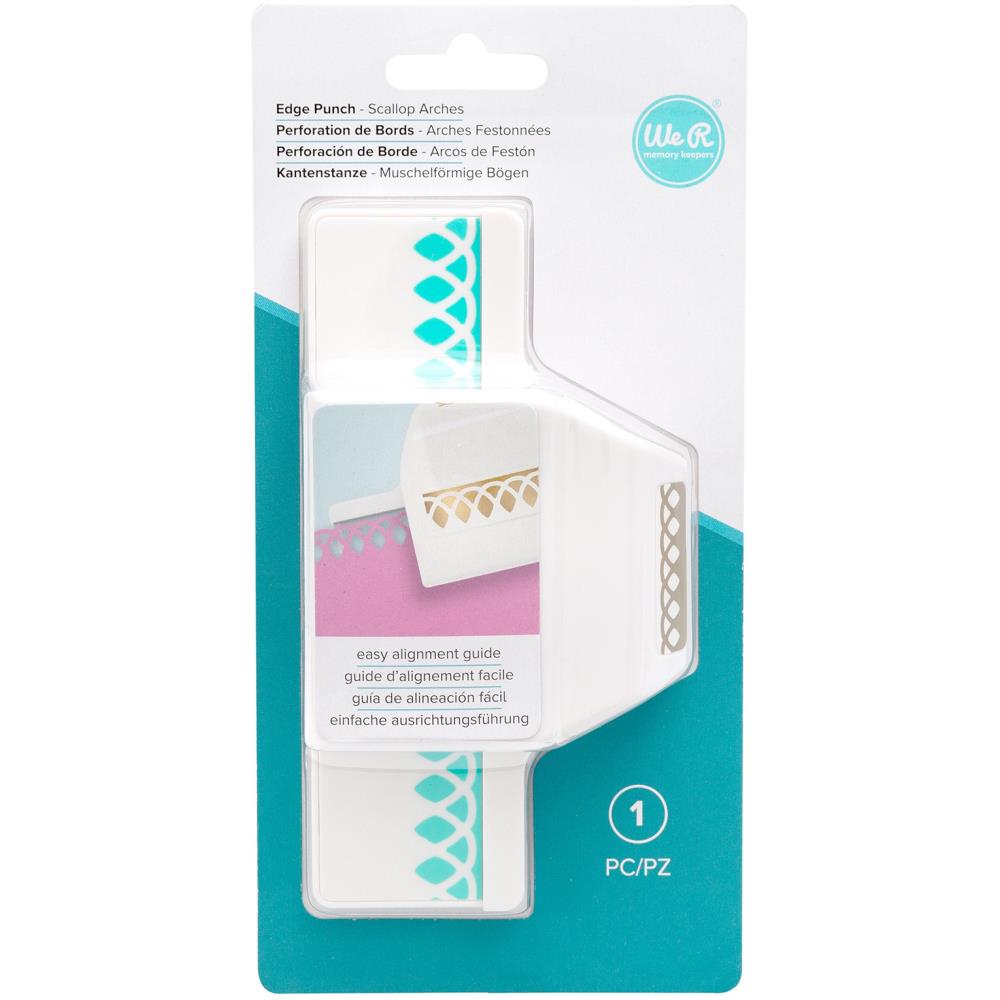 Edge Punch Scallop Arches / Perforadora de Orilla de Arcos Descontinuado We R Memory Keepers