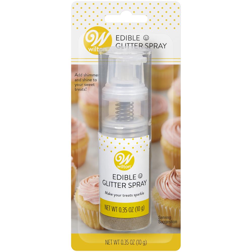 Edible Glitter Spray Rose Gold / Glitter con Atomizador Comestible Oro Rosa Descontinuado Wilton