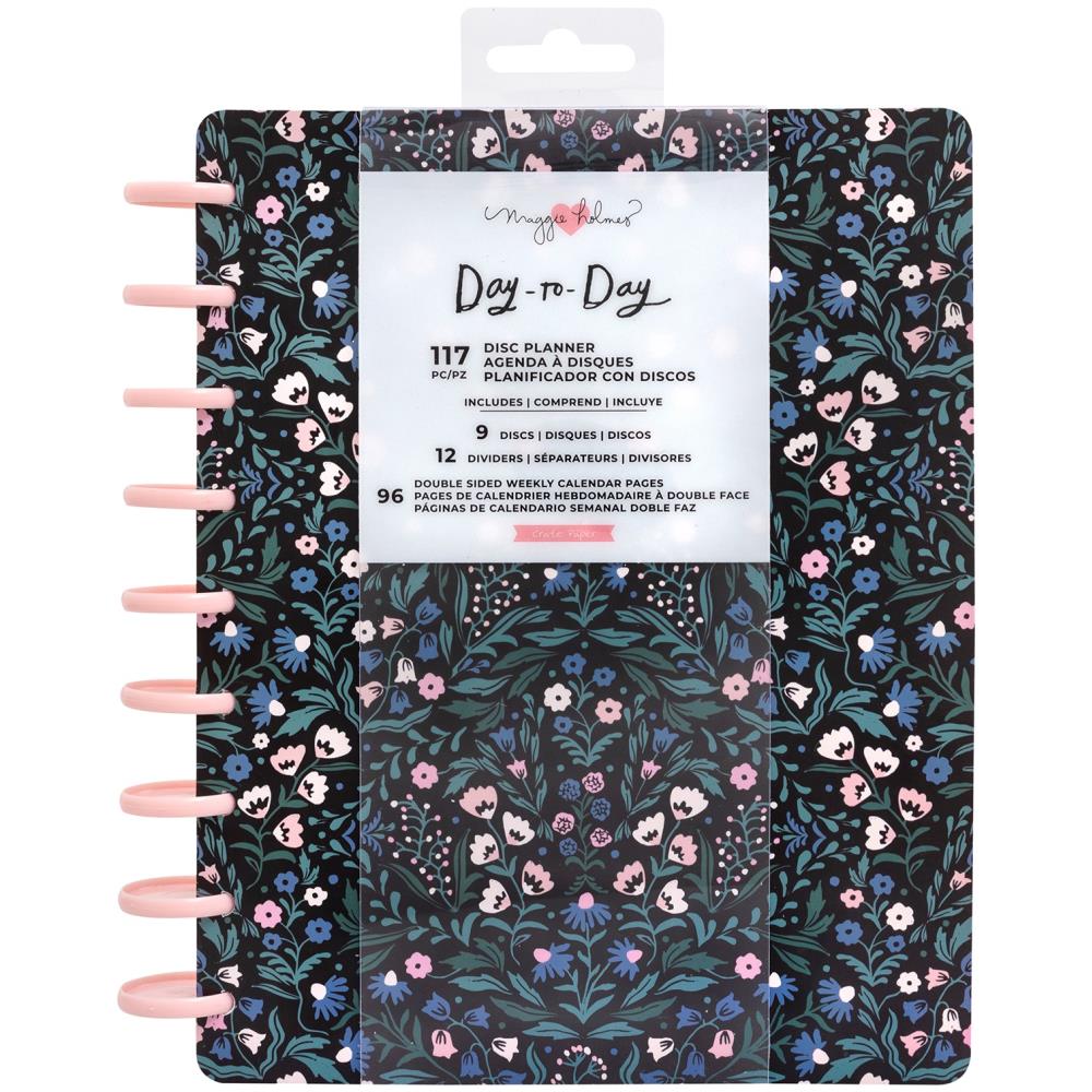 Day to Day Undated Planner English Garden / Agenda Planificadora Descontinuado Crate Paper