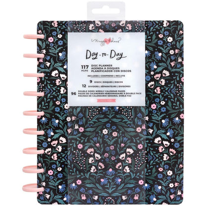 Day to Day Undated Planner English Garden / Agenda Planificadora Descontinuado Crate Paper