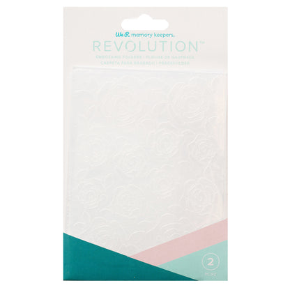 Florals Embossing Folders / Folders de Grabado Florales Descontinuado We R Memory Keepers