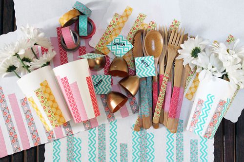 Washi Tape Zig Zag Summer / Cinta Adhesiva Descontinuado Queen&amp;Co