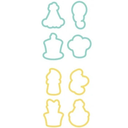 Cookie Cutter Set Birthday / Set Cortadores de Galletas Cambiables de Cumpleaños Repostería Sugarbelle