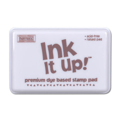 Chocolate Brown Ink It Up / Cojín de Tinta para Sellos Chocolate Descontinuado Darice