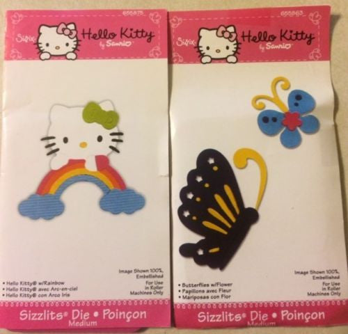Hello Kitty Dies / Suaje de Corte Descontinuado Sizzix