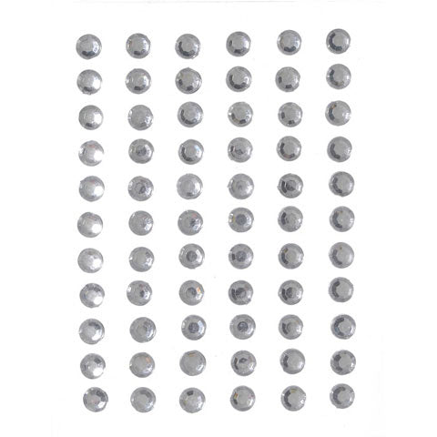 Crystal Stick On Rhinestones 5mm / Diamantes Redondos de Imitación con Autoadhesivo de 5mm Adornos / Embellishments Darice
