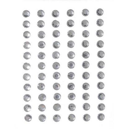 Crystal Stick On Rhinestones 5mm / Diamantes Redondos de Imitación con Autoadhesivo de 5mm Adornos / Embellishments Darice