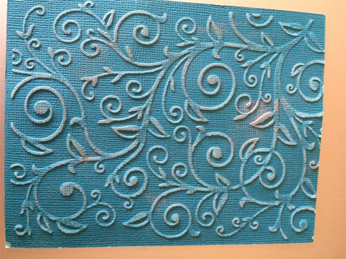 Vine Pattern Embossing / Folder de Grabado Diseño Enredadera Descontinuado Darice