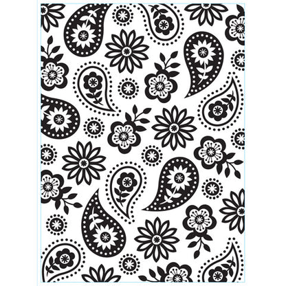 Floral Paisley Embossing Folder / Folder de Grabado Flores Folders de Grabado Darice