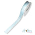Listón de Tela Decorativo Importado Puntitos Azul Cielo Listones e Hilos American Crafts