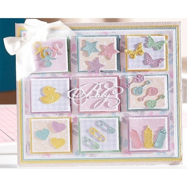 Baby Accessories Die / Suaje de Corte de Bebés Descontinuado Crafter&
