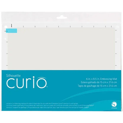 Curio Embossing Mat 8.5 x 6" / Tapete de Embossing para Silhouette Curio Mats para Plotters Silhouette