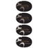 Warm Gray Crisp Dye Ink Oval Set / 4 Cojines de Tinta Grises Descontinuado Altenew