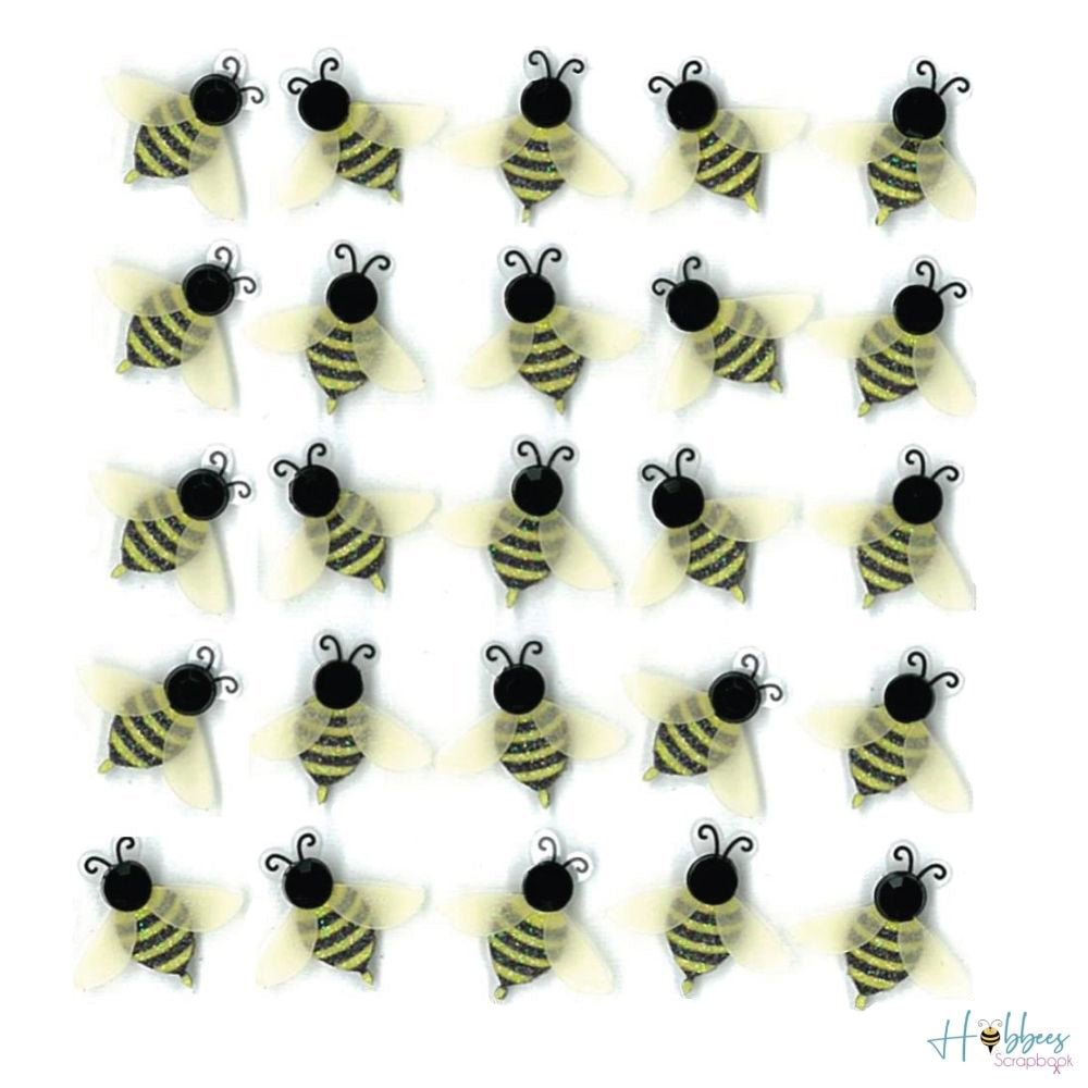 Bee Dimensional Stickers / Estampas en 3D Decorativas  Jolee&