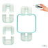 PrintMaker Washi & Ribbon Guide / Guía Washi & Listón para PrintMaker Accesorios We R Memory Keepers
