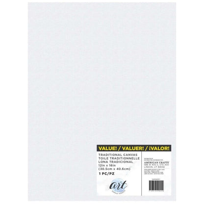 Canvas Panel 12 x 16" / Lienzo para Pintar Lienzos Art Supply Basics
