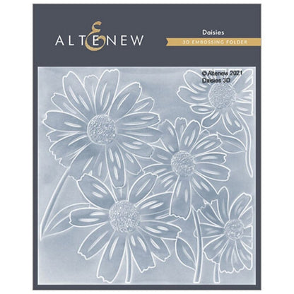 Daisies 3D Embossing Folder / Folder de Grabado Margaritas Descontinuado Altenew