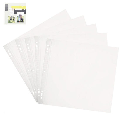 Page Protector 12 x 12" Pack / 10 Protectores para Papel Almacenamiento y Organización Colorbok