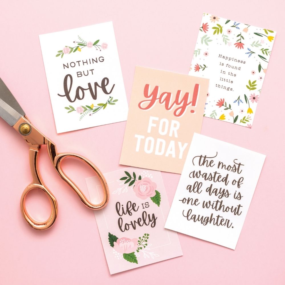Lovely Moments Paper Pad 6 x 8" / Block de Papel Tiernos Momentos Descontinuado Pebbles