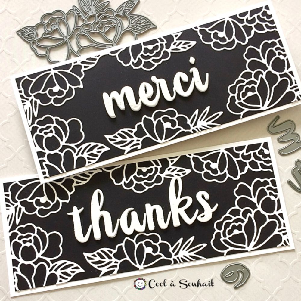 Calligraphy Alpha Die Set / Suajes de Caligrafía Descontinuado Altenew