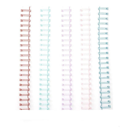 Cinch Binding Wires Colores / Espirales para Engargolar de Colores Surtidos 0.625" Arillos para Engargolar We R Memory Keepers