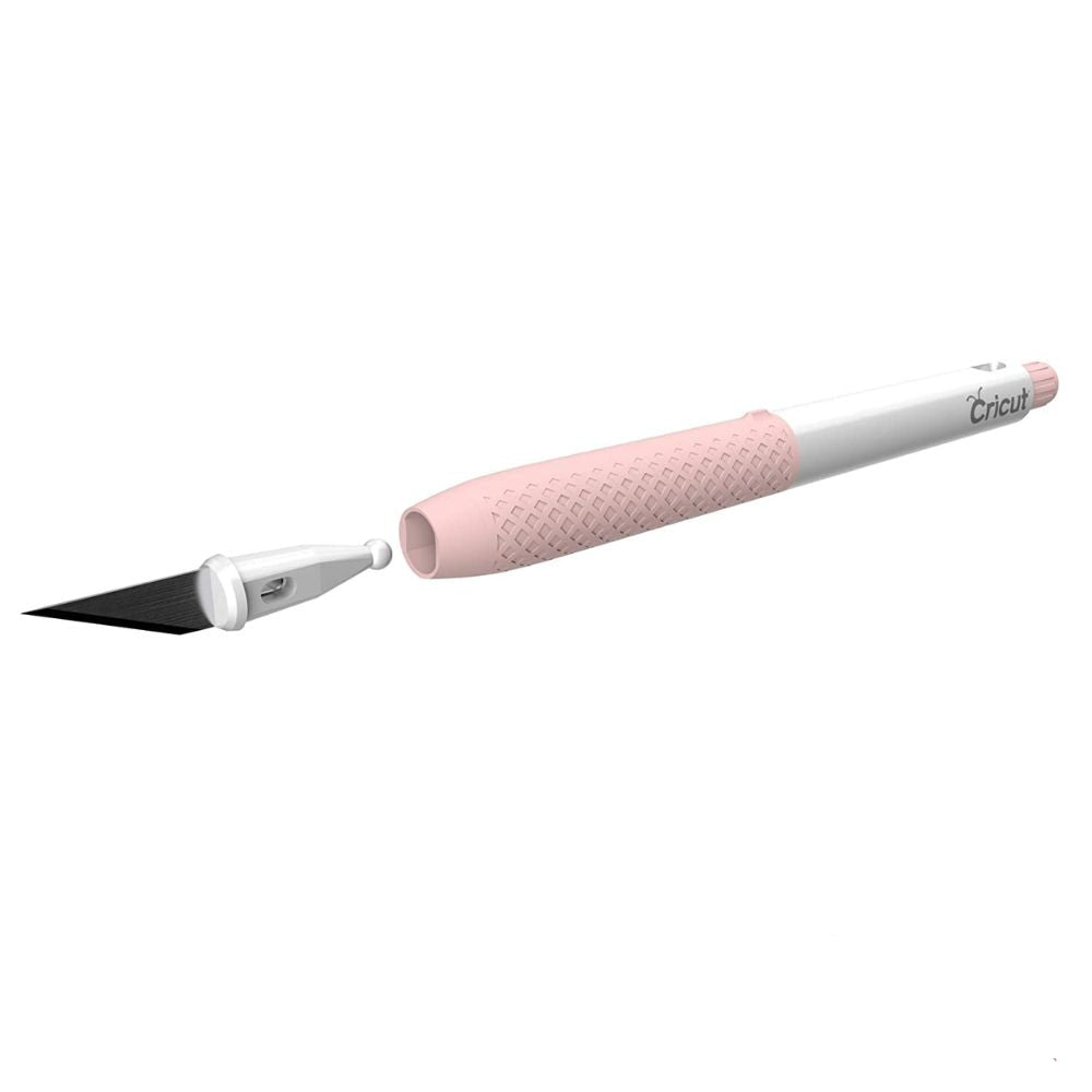 True Control Knife Kit Rose / Kit Exacto Cutter  y Cuchillas Rosa Tijeras / Cutters Cricut