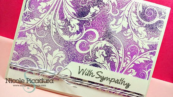 Earthtone Grape Embossing Powder / Polvo de Embossing Uva Descontinuado Wow!