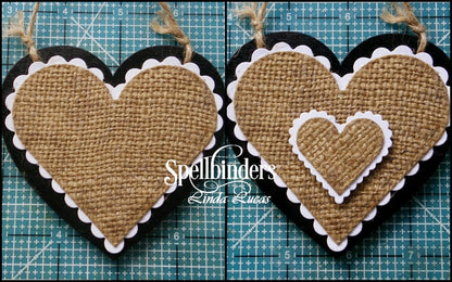 Nesting Scallop Hearts / Suajes de Corte de Corazones Escalopados Descontinuado LifeStyle Crafts