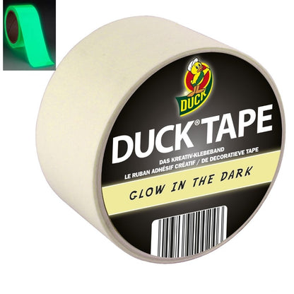 Glow in the Dark Tape / Cinta Adhesiva Brilla en la Obscuridad Descontinuado Duck