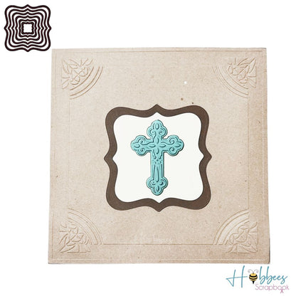 Nesting Squares / Suaje de Corte de Cuadrados Adornados Dados de Corte / Suajes / Troqueles Darice