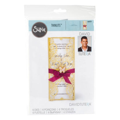 Thinlits Invitation Wrapper Die / Suaje de Invitación Caladita Descontinuado Sizzix