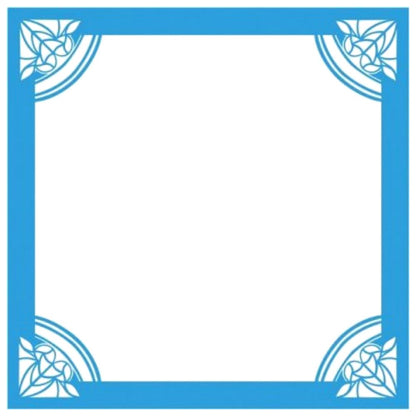 Embossalicious Art Deco Frame 8" x 8" / Folder de Grabado Grande Esquinas Decoradas Folders de Grabado Crafter&