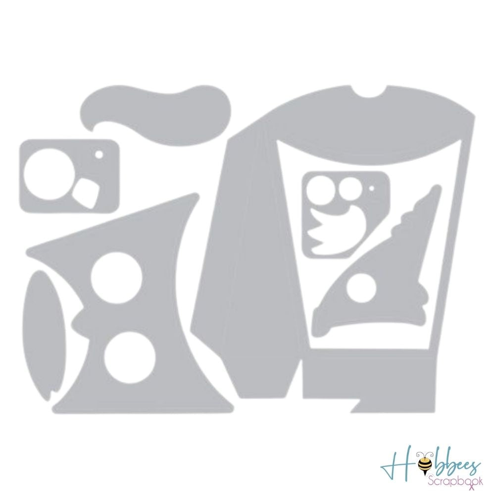 Thinlits Owl &amp; Fox Box Die / Suaje de Corte Caja de Búho y Zorro Descontinuado Sizzix