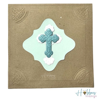 Embossalicious Art Deco Frame 8" x 8" / Folder de Grabado Grande Esquinas Decoradas Folders de Grabado Crafter&