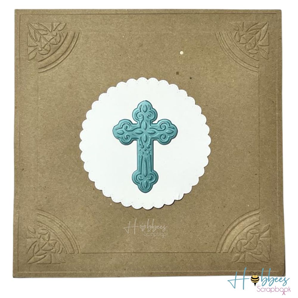 Embossalicious Art Deco Frame 8" x 8" / Folder de Grabado Grande Esquinas Decoradas Folders de Grabado Crafter&