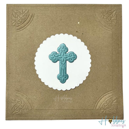 Embossalicious Art Deco Frame 8" x 8" / Folder de Grabado Grande Esquinas Decoradas Folders de Grabado Crafter&