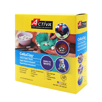 Cellu Clay / Papel Maché Instantáneo Descontinuado ACTIVA