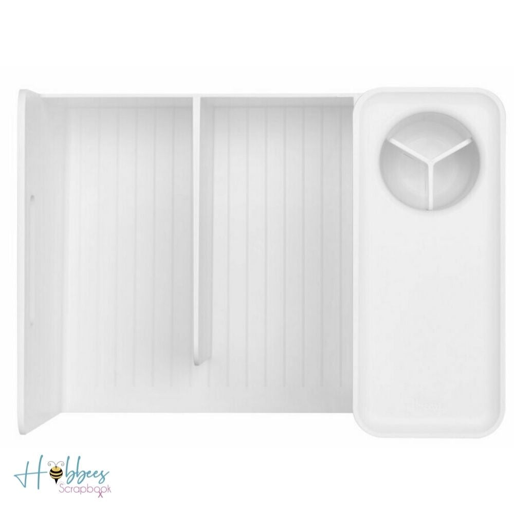 Combo Rack Organizer / Organizador Blanco para Escritorio Descontinuado American Crafts