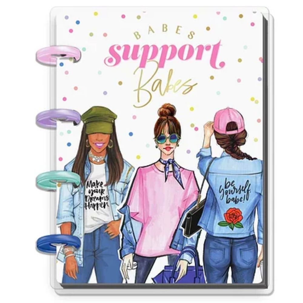 Happy Planner X Rongrong Mini Notebook / Mini Cuaderno Babes Support Babes Descontinuado Me &amp; My Big Ideas