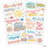 Fantastico Thickers Stickers / Estampas Gruesas de Frases Descontinuado American Crafts