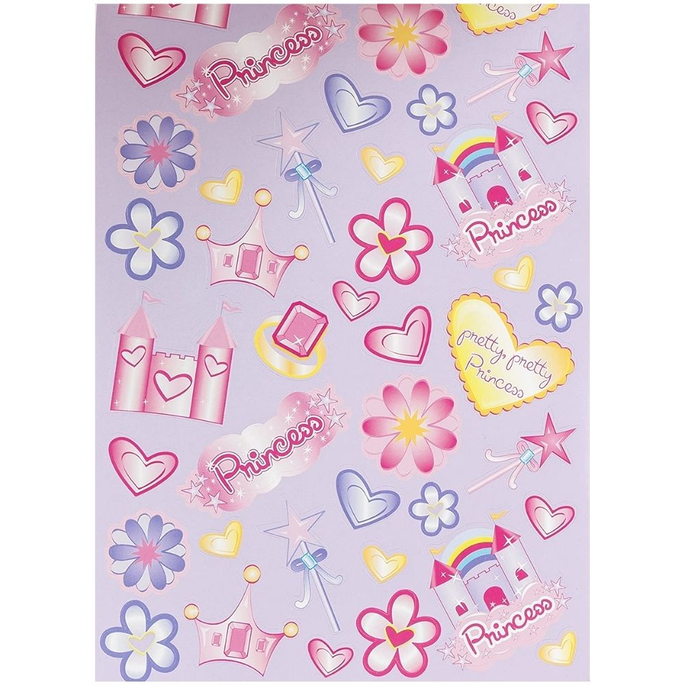 Sticker Book Dream Princess  / 314 Estampas de Princesa Descontinuado Darice