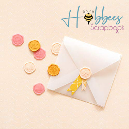 Molded Plastic Puffy Stickers / Estampas Sello Tipo Lacre Descontinuado Crate Paper