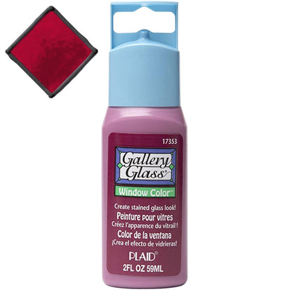 Gallery Glass Holiday Berry  / Pintura para Vitrales Descontinuado Plaid