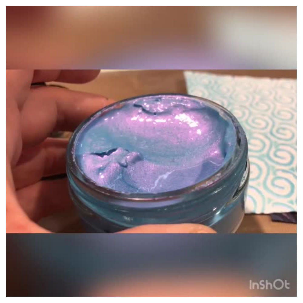 Cosmic Shimmer Opal Blaze Polish Sunset Orange Pastas Texturizadoras y Medios Mixtos Creative Expressions
